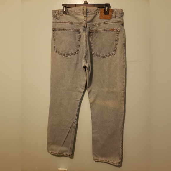 Men's Levi Strauss Signature Jeans 38x32 Regular Fit Relaxed Fit - Picture 2 of 7